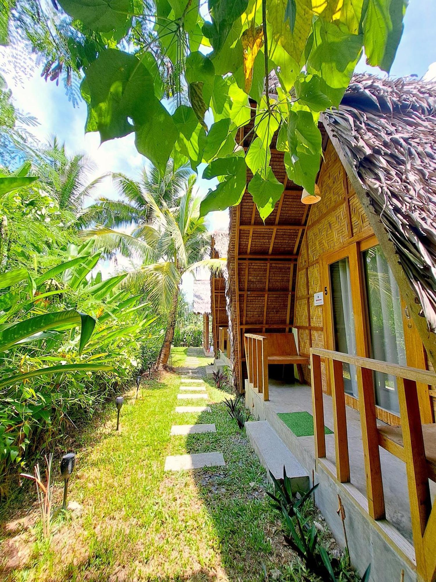 Villa Triangle Palms Siargao General Luna  Esterno foto